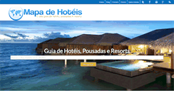 Desktop Screenshot of mapadehoteis.com.br