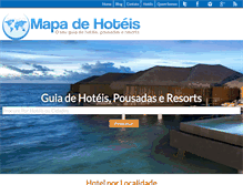 Tablet Screenshot of mapadehoteis.com.br